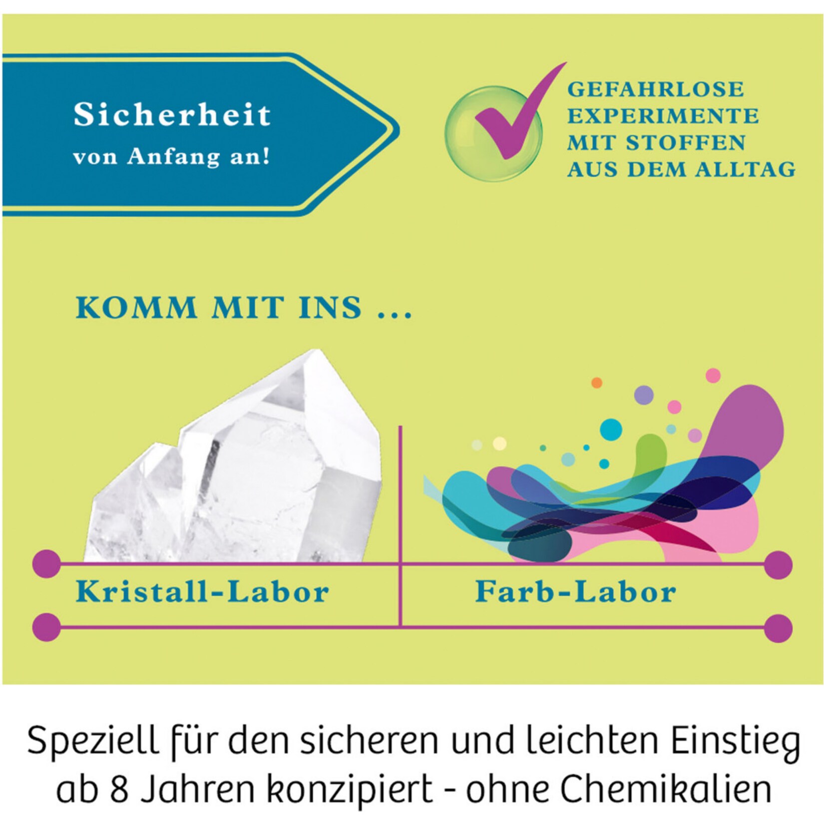 Kosmos Experimentierkasten Mein erstes Chemielabor