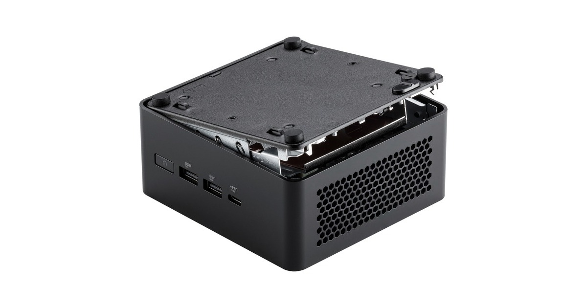 ASUSNUC 14 Pro Tall Kit RNUC14RVHV500002I barebone  (Zwart | Ultra 5 135H | Arc Graphics)