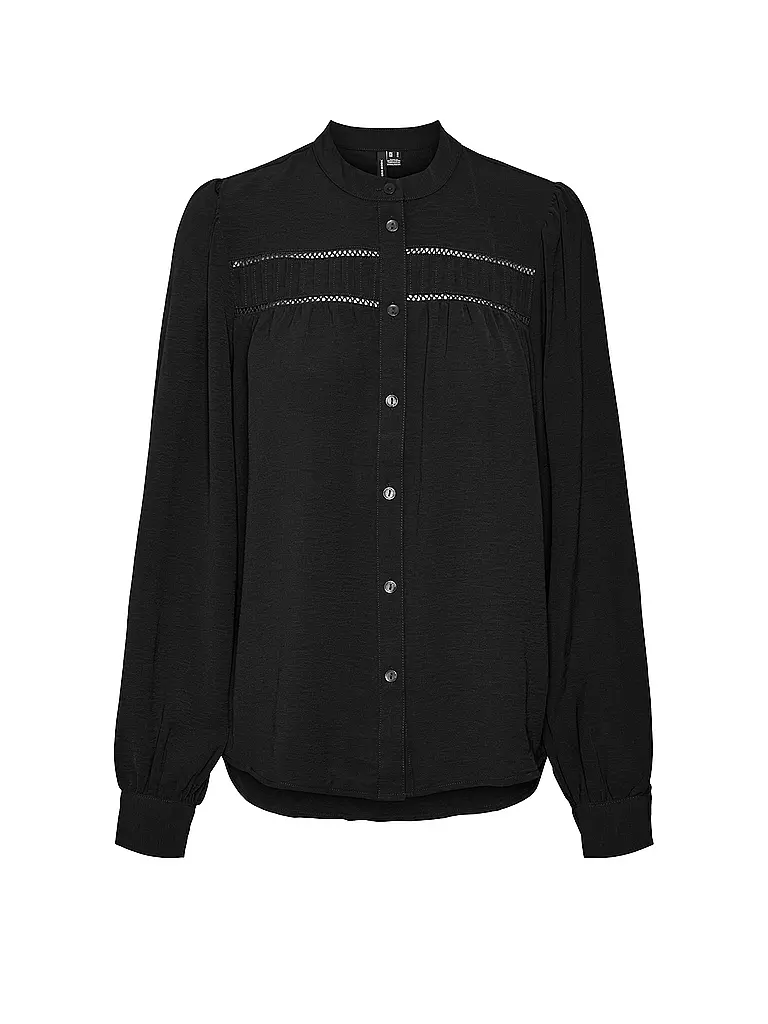 VERO MODA Bluse VMEMMA  schwarz