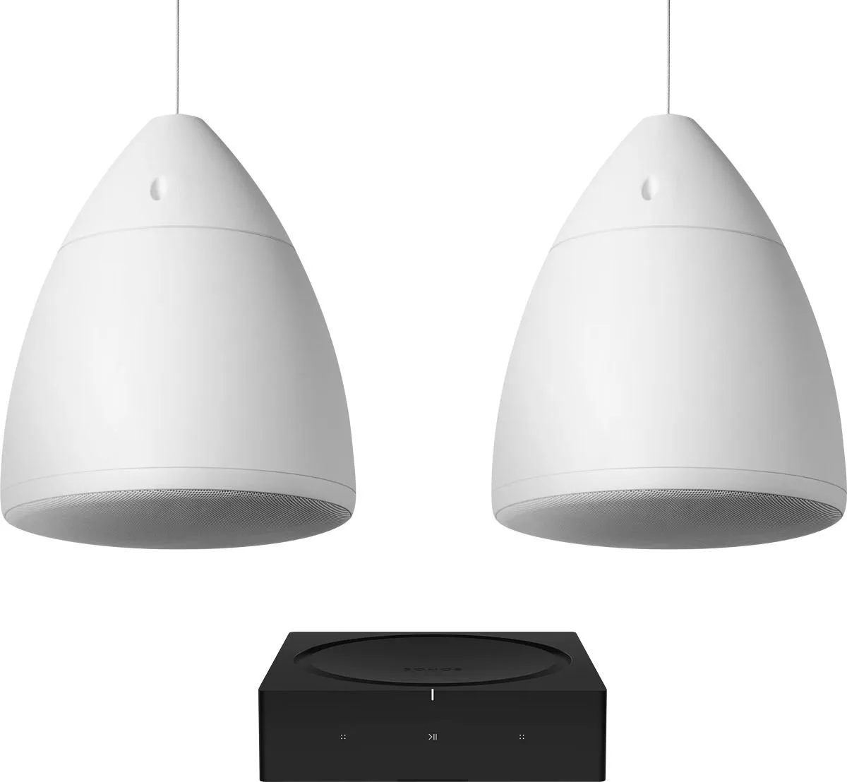 Sonos AMP   Elipson Bell 6 Blanc (la paire) Systèmes hi-fi multiroom