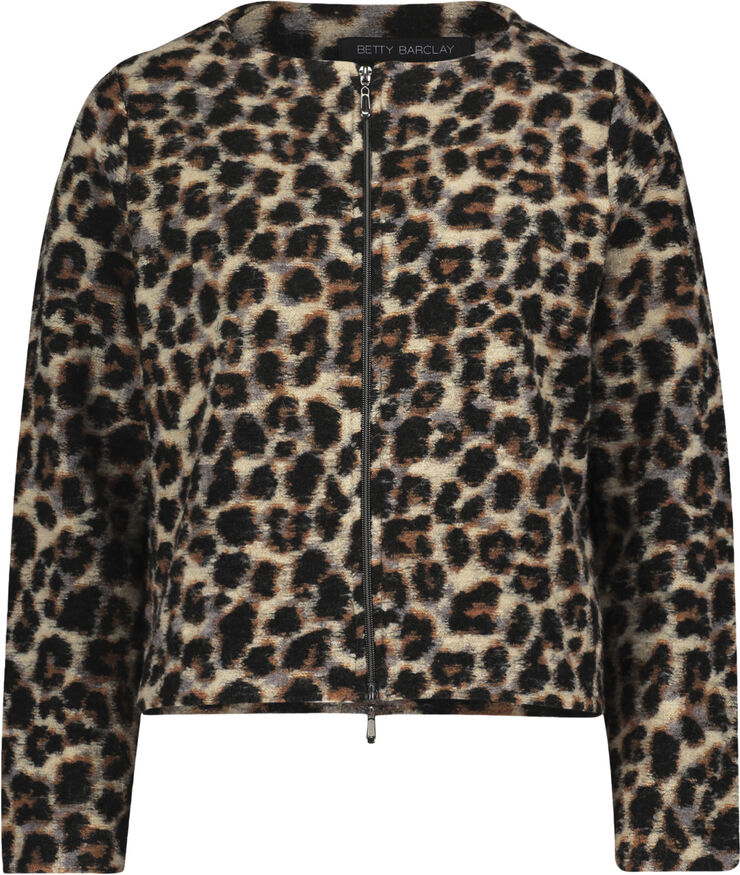 Betty Barclay Strickjacke Kurz Sand