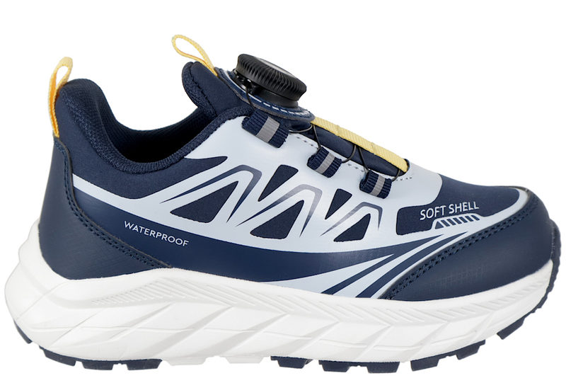ZIGZAG - NUOVO Q-LOCK KIDS SHOE WP NAVY BLUE