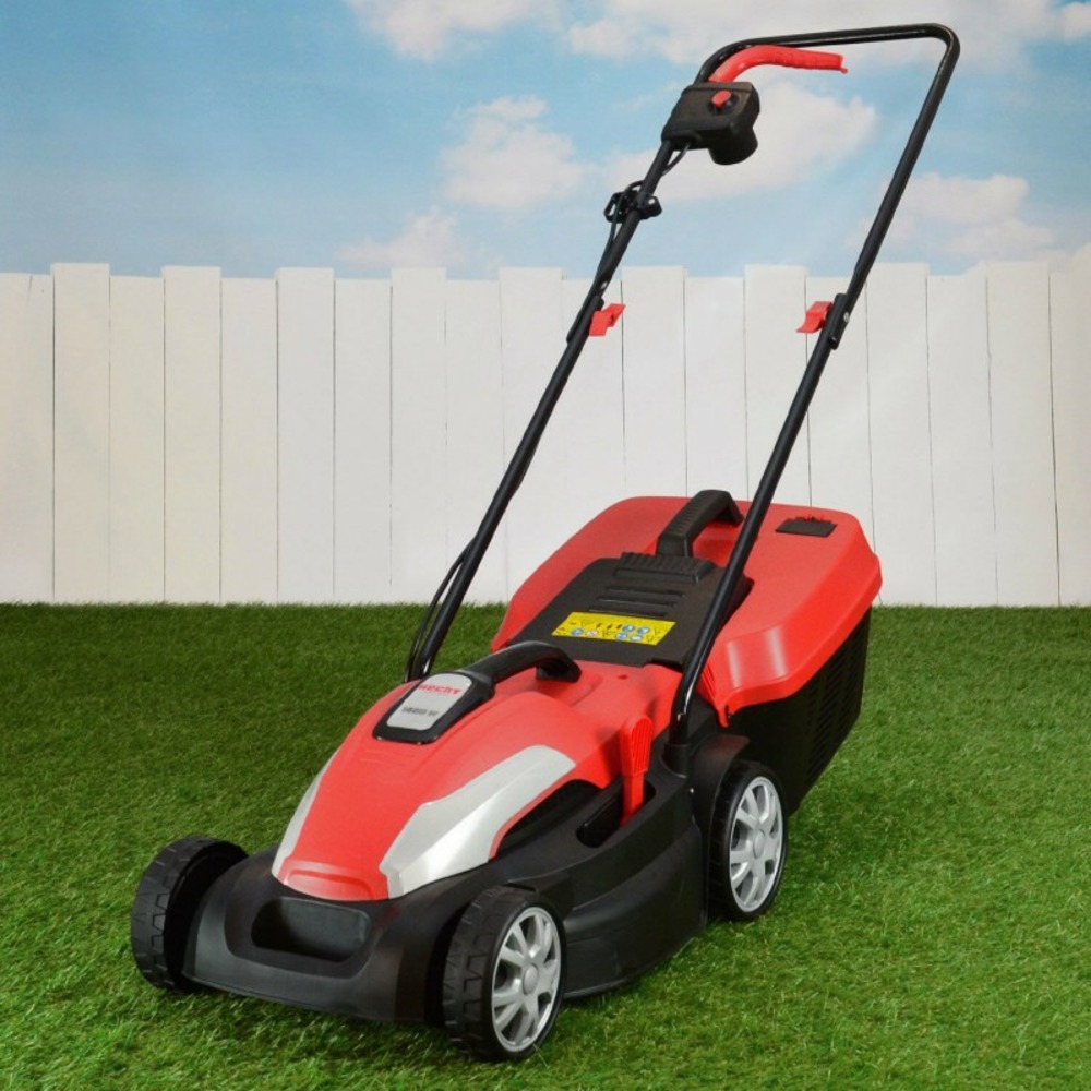 H 1434 tondeuse a gazon electrique 1400w bac 35l