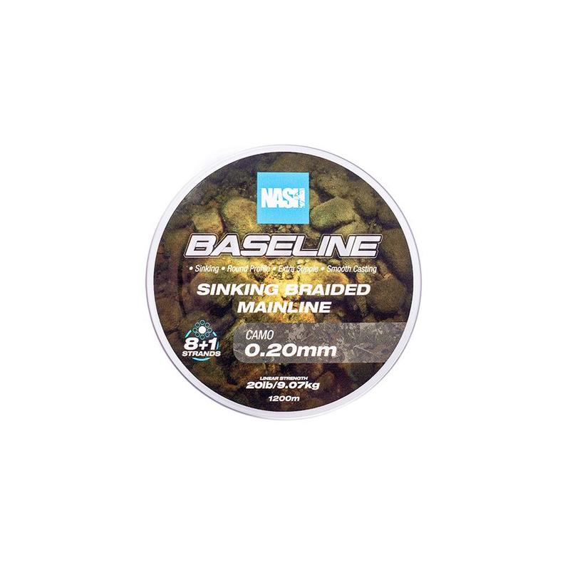 Tresse Nash Baseline Sinking Braid Uv Yellow - 1200M