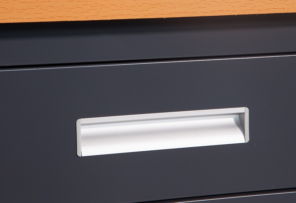 Jet-Line Werkbank GROSNY 170 cm anthrazit Werkstatt Tisch