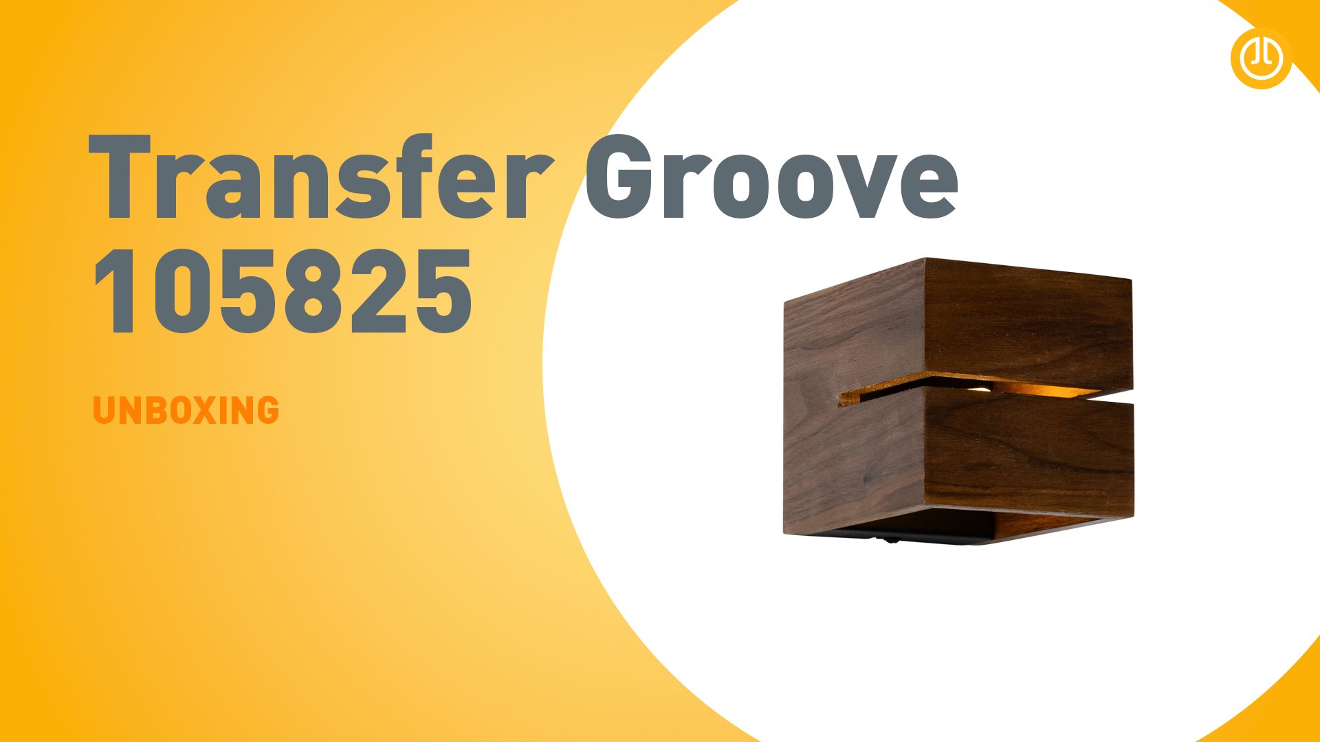 Landelijke wandlamp walnoot hout 9,7 - Transfer Groove