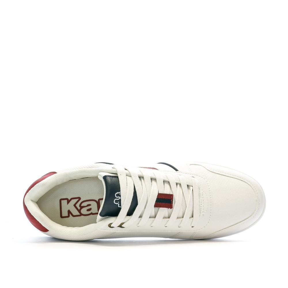 Kappa Baskets Blanches Homme KAPPA Lenom