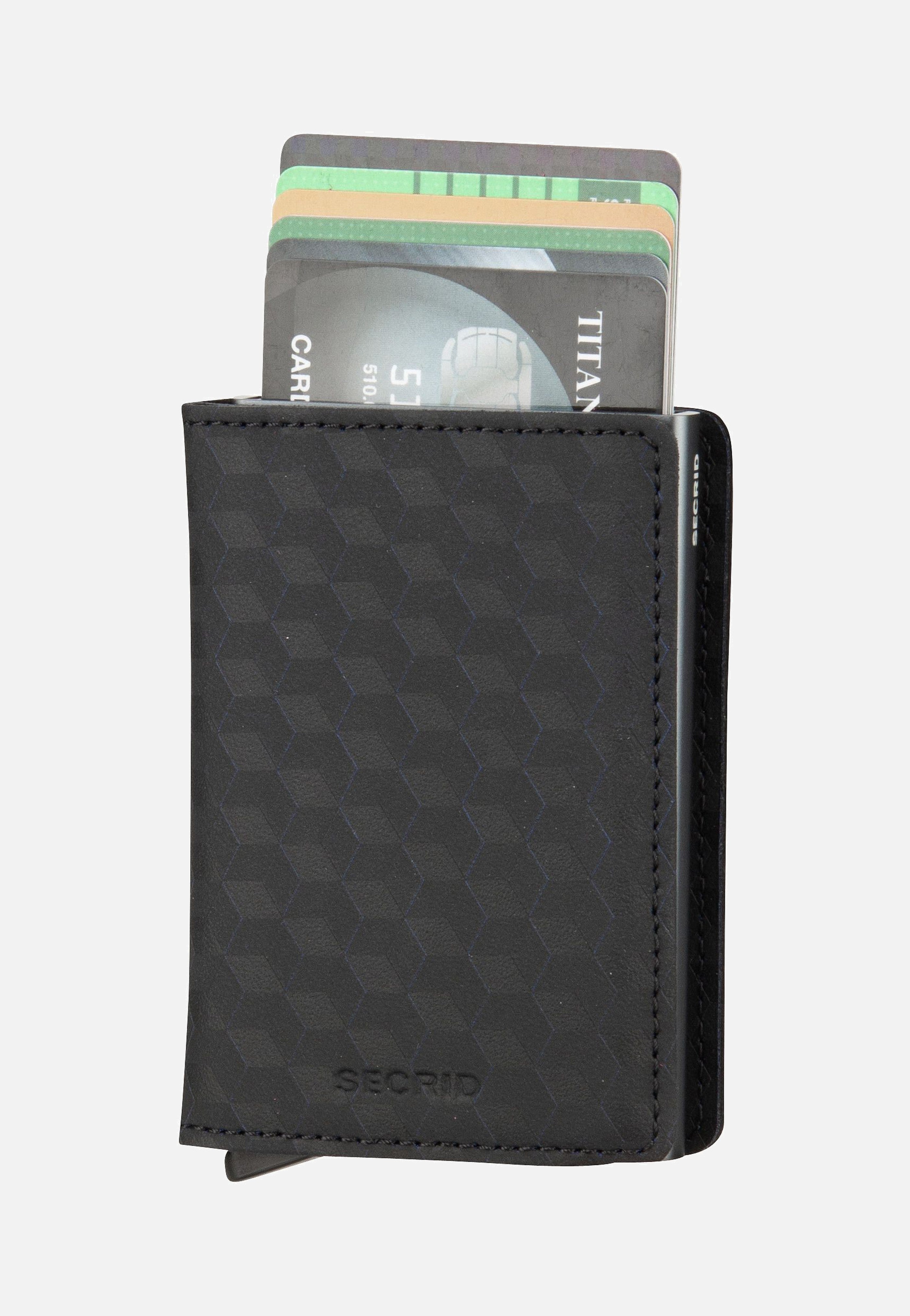 Slimwallet Optical Black-Titanium - Portemonnaie