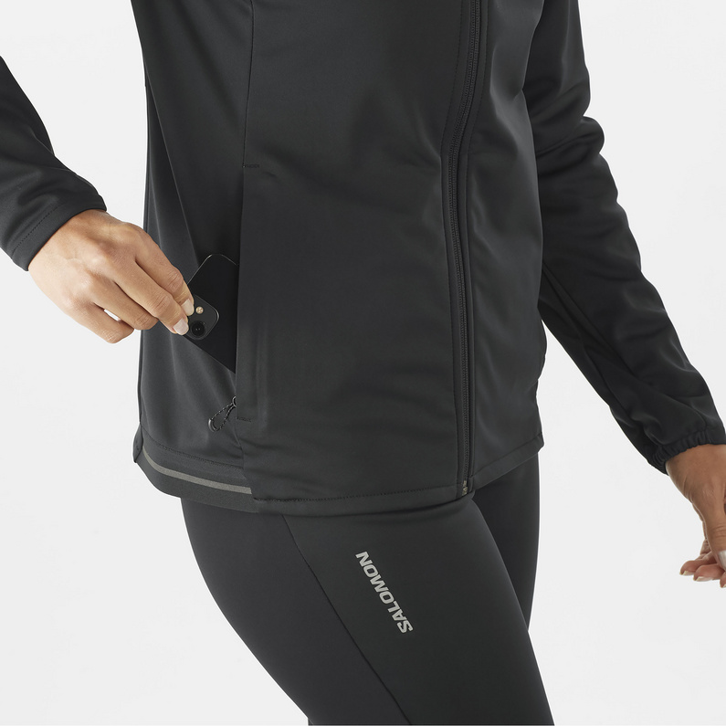 Salomon Damen GTX Infinium Windstopper Jacke