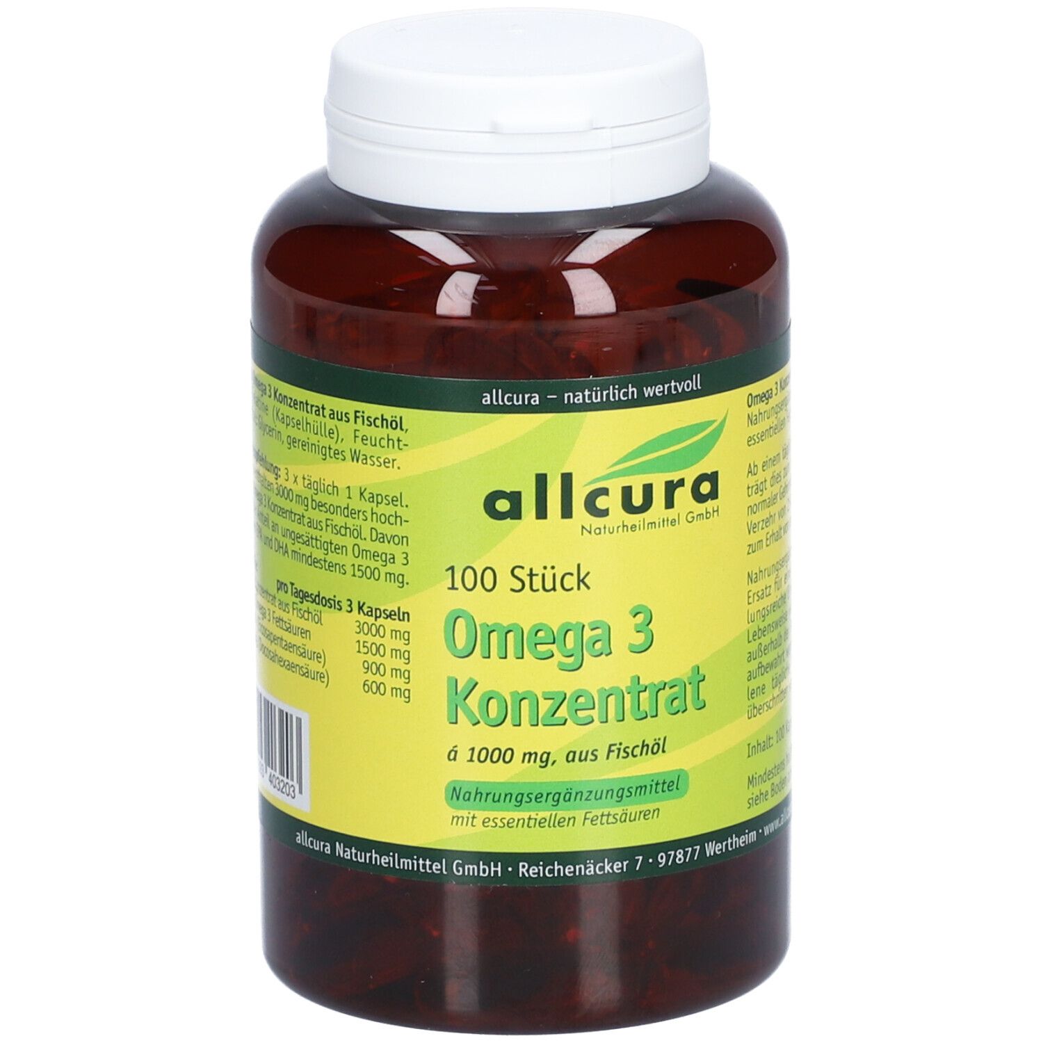 allcura Omega 3 Konzentrat