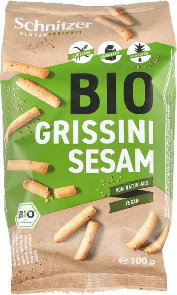 Glutenvrije grissini sesam