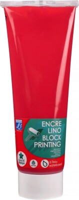 Linoleumstryk Maling - Rød - 250 ML - Lefranc Bourgeois