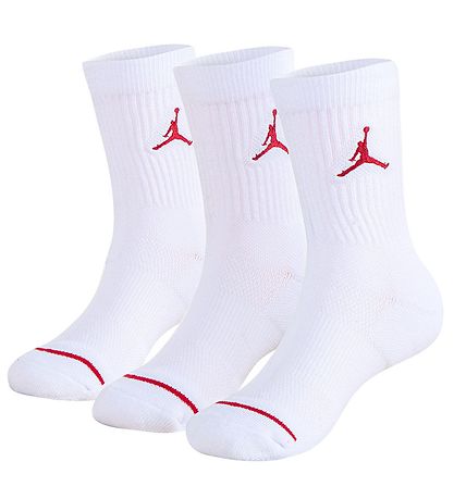 Jordan Socken - 3er-Pack - Jumpman Cushioned Crew - Weiß