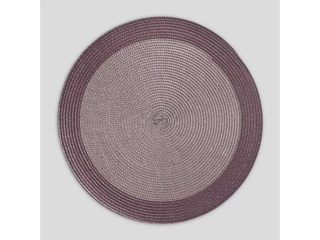 Set de Table Violet Moyen Lisena 38 cm - Décoratif