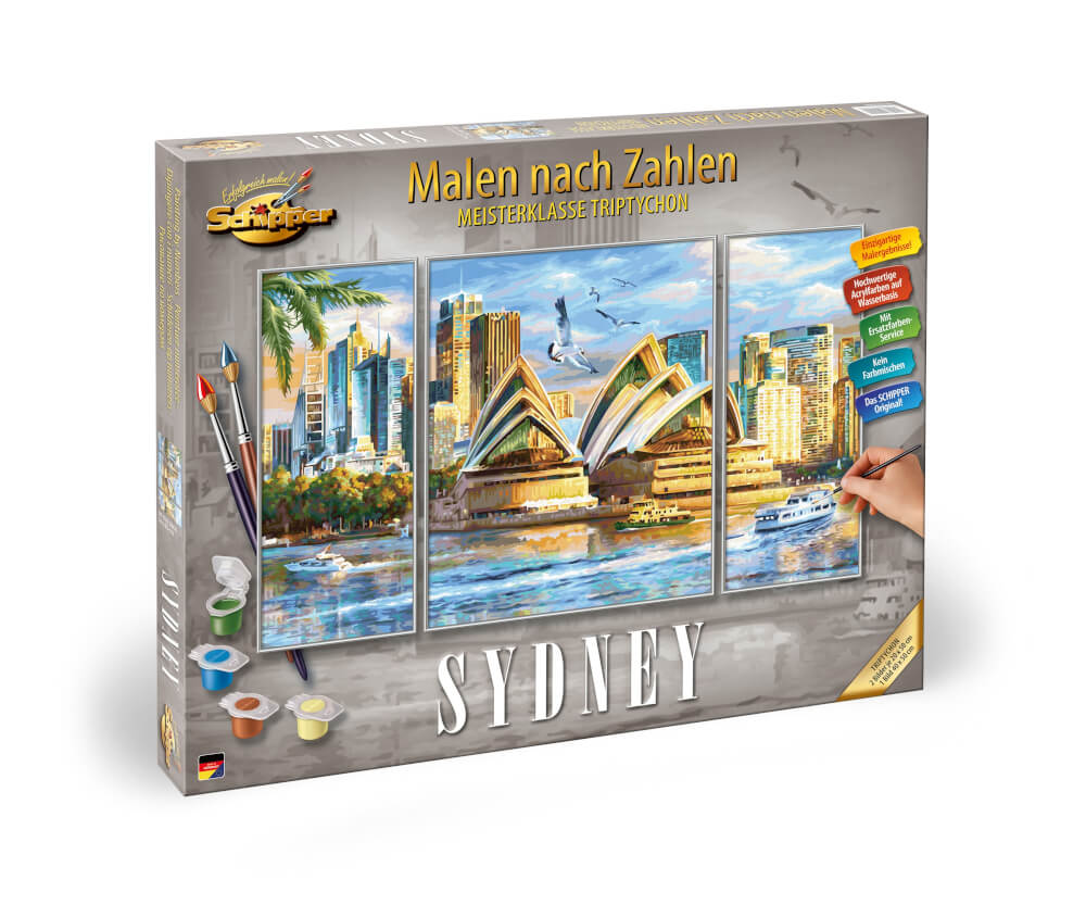 Malen nach Zahlen - Sydney