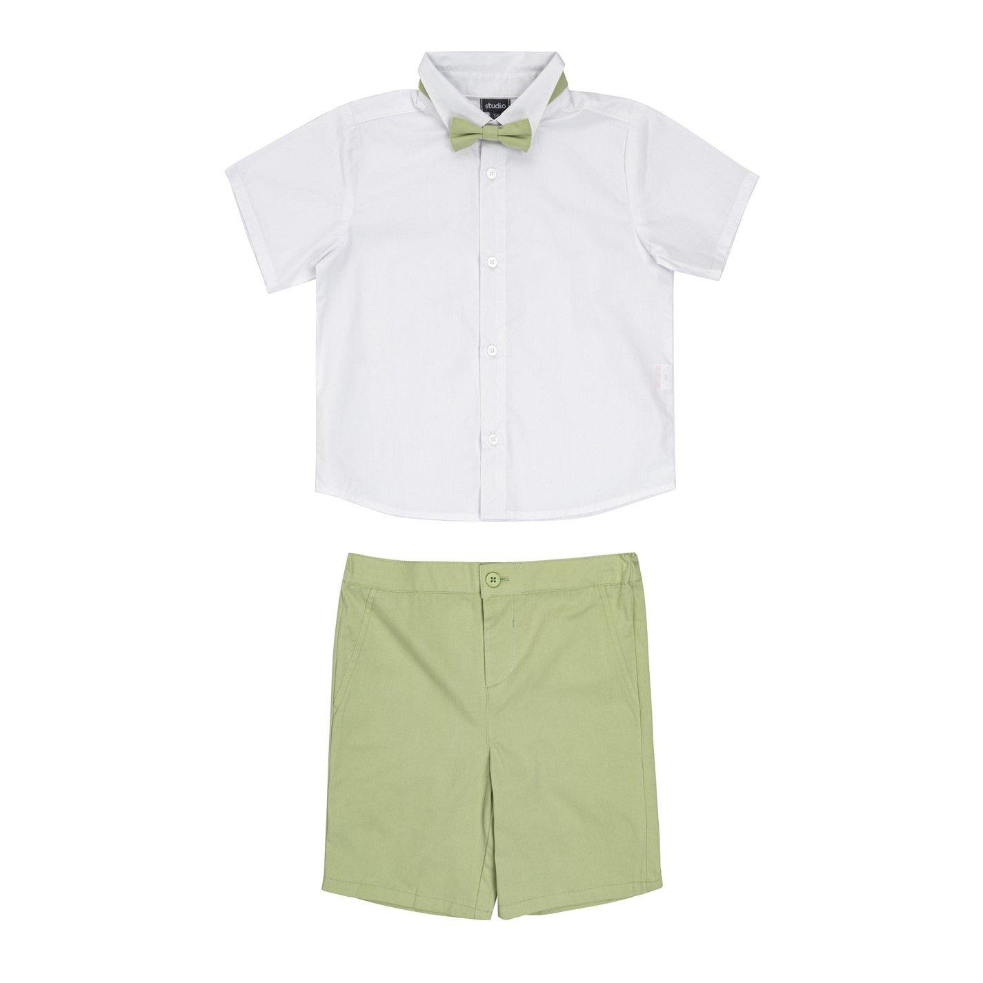 Studio Younger Boy Occasion 3 Piece Short Set