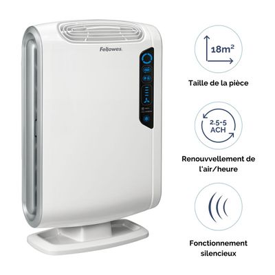 AeraMax DX55 - Purificateur d'air blanc - Fellowes