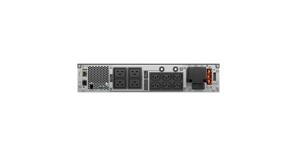 APCSmart-UPS Ultra On-Line Li-Ion SRTL5KRM2UI ups  (Zwart/zilver, 2x C13, 1x C19, Rack/tower convertible, extended runtime, 5000VA)