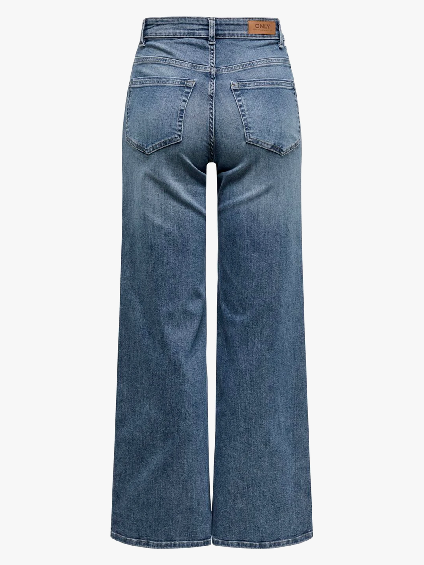 Madison Blush High Waist Wide Denim