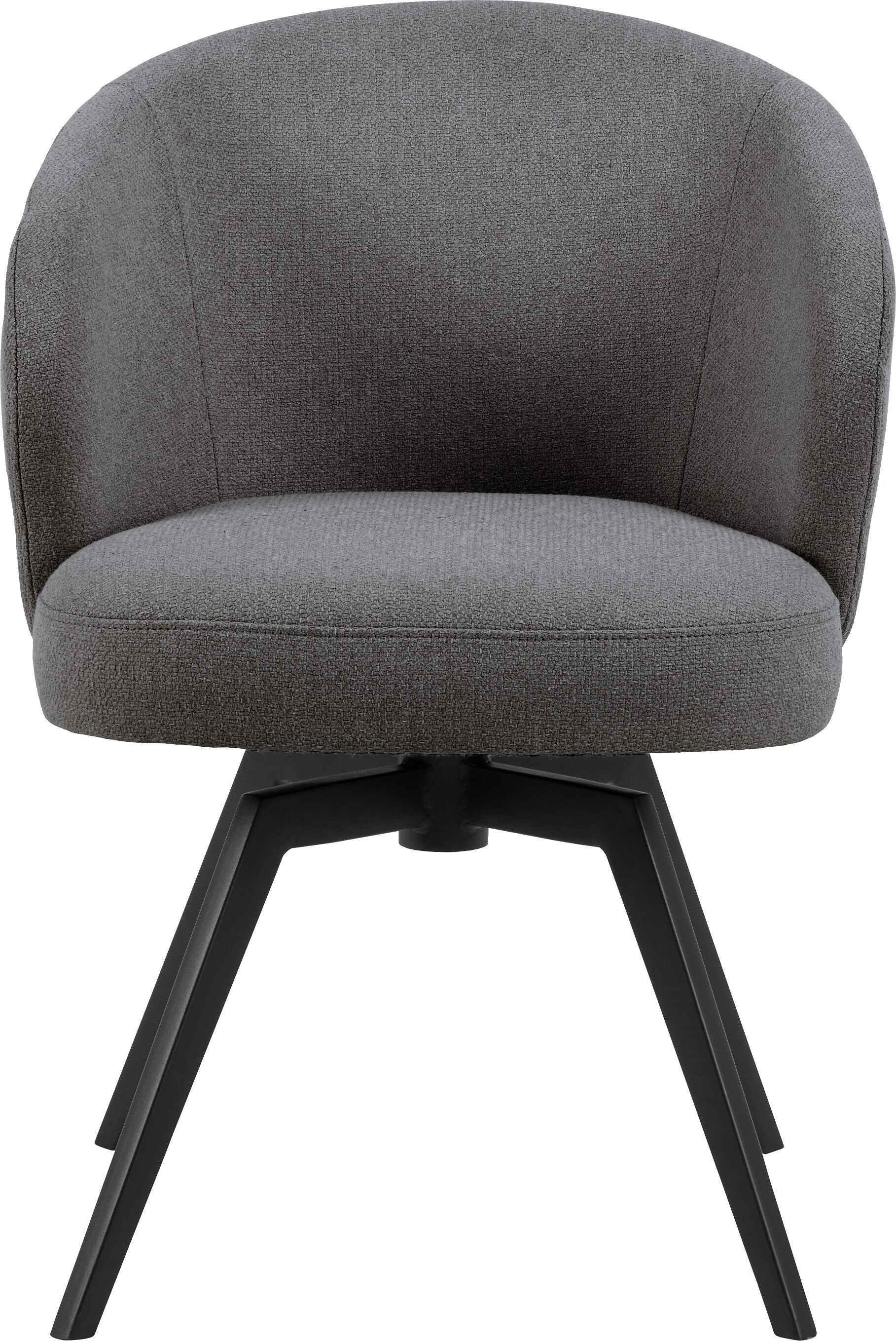 LELIA Stuhl - Grau / B: 58.0 cm x T: 60.0 cm x H: 80.0 cm