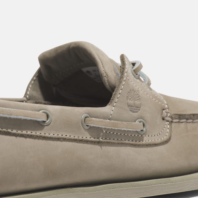 Scarpa da Barca in Pelle Classic da Uomo in                beige