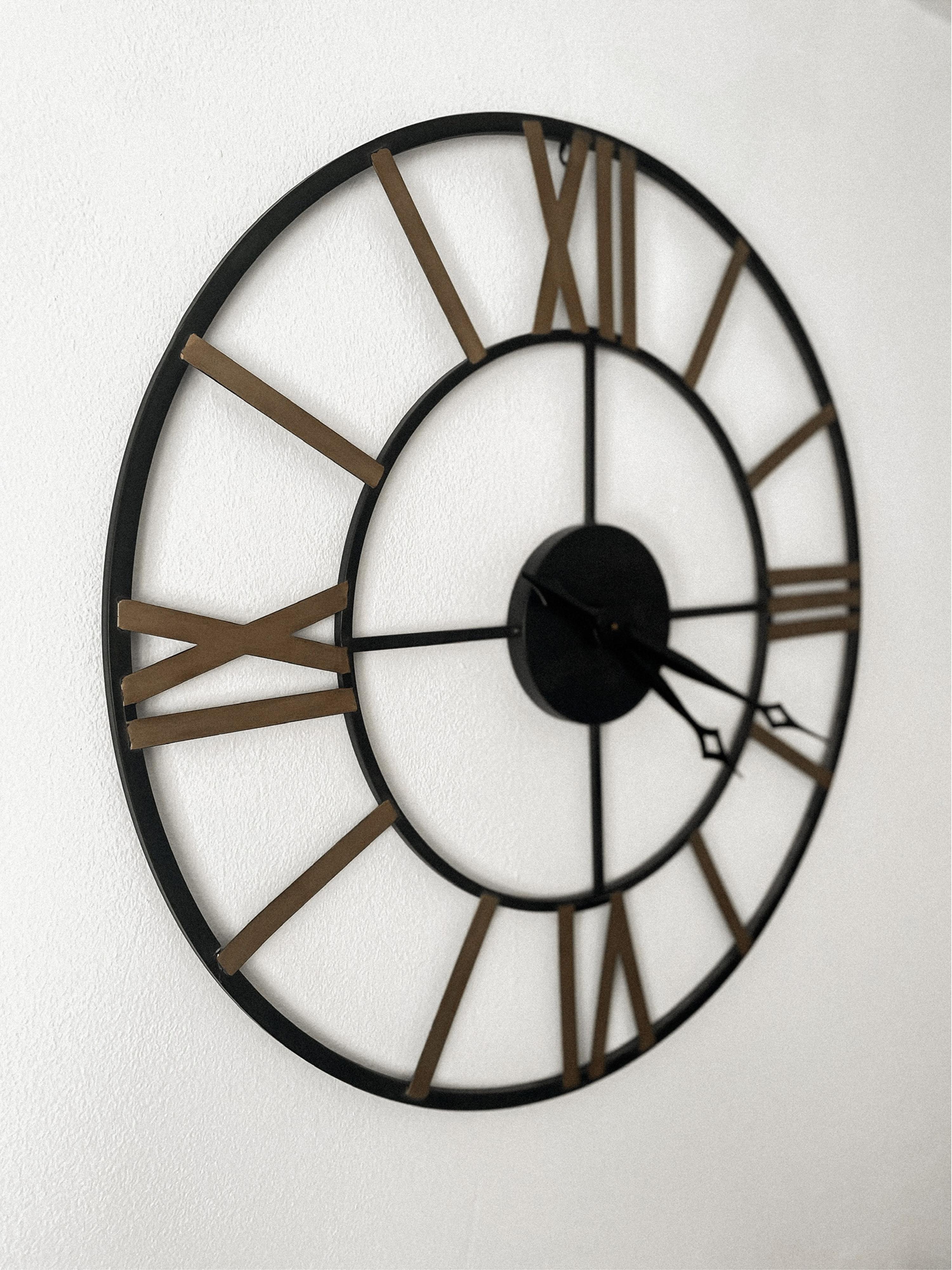 Wandklok VALSOT 80 cm Metaal Goud