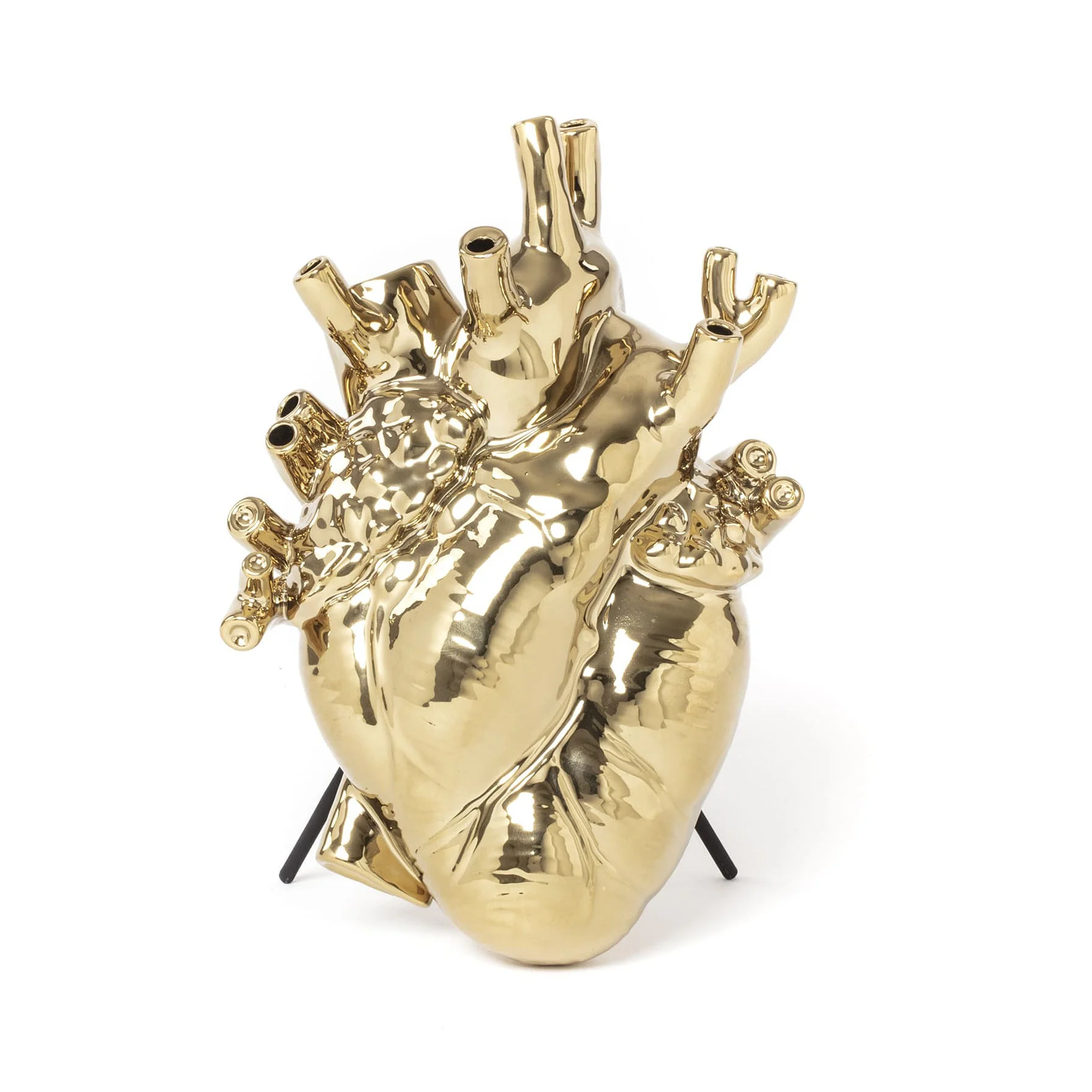 LOVE IN BLOOM - Vase verre | Doré