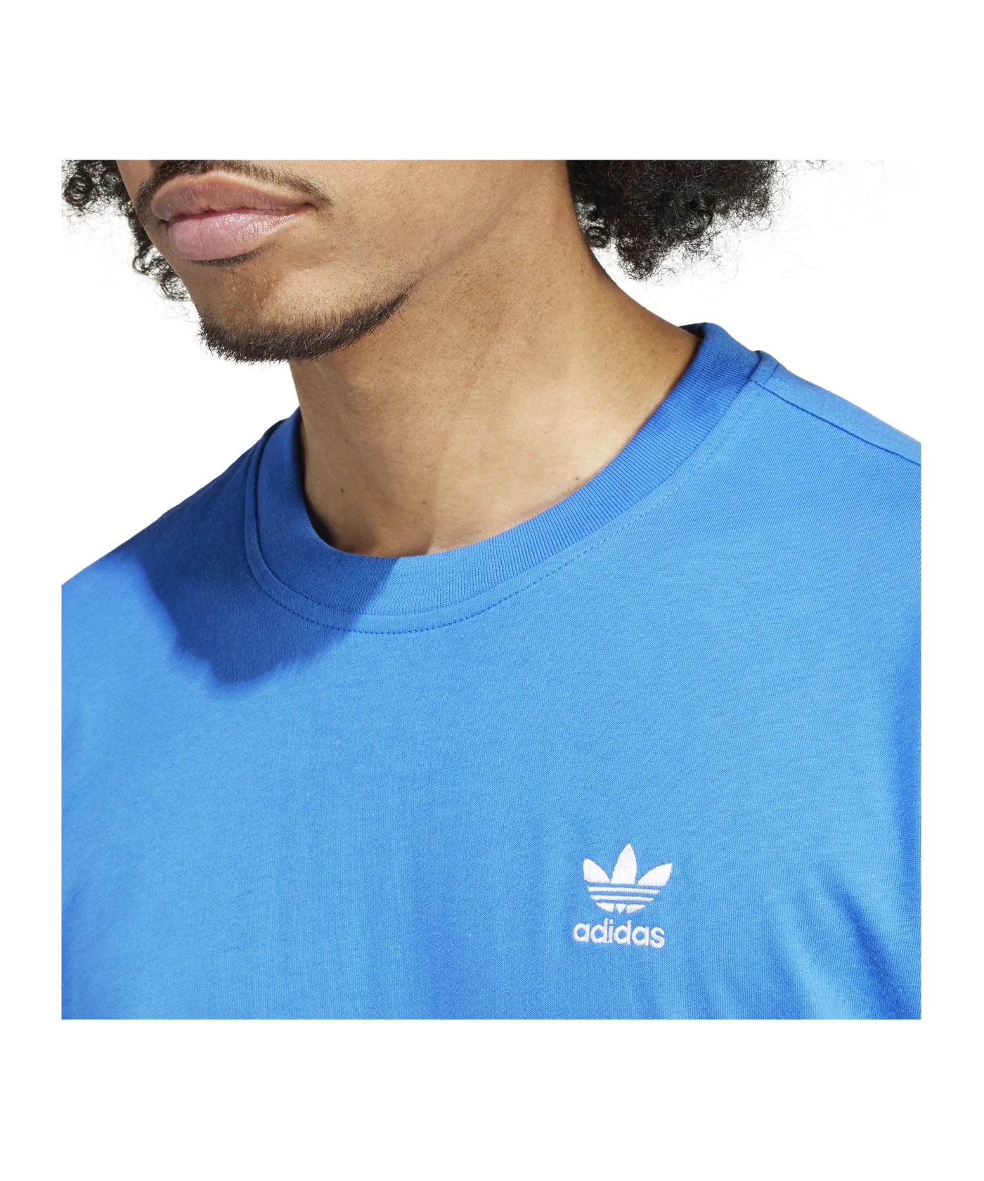 adidas Originals Essentials Trefoil T-Shirt Blau