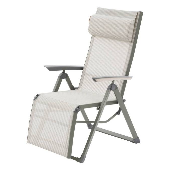 Fauteuil de jardin DECIMA Vert olive / Vert laurier
