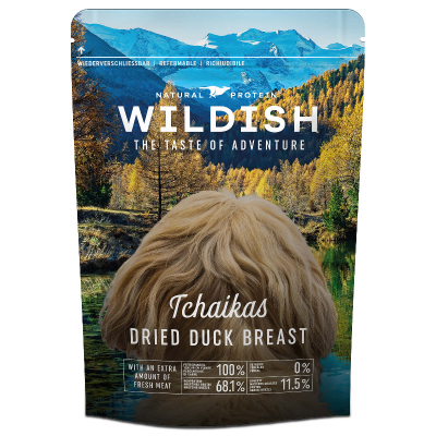 Wildish Dog Tchaikas Dried Duck Breast Hundesnack 50g