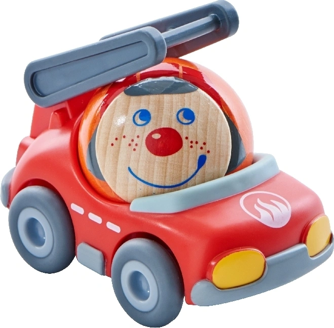 Fahrzeug KULLERBÜ – FRIDOS FEUERWEHRAUTO für Spielbahn