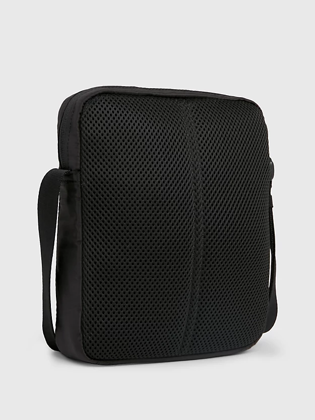 Bolsa de ombro estilo repórter com logotipo