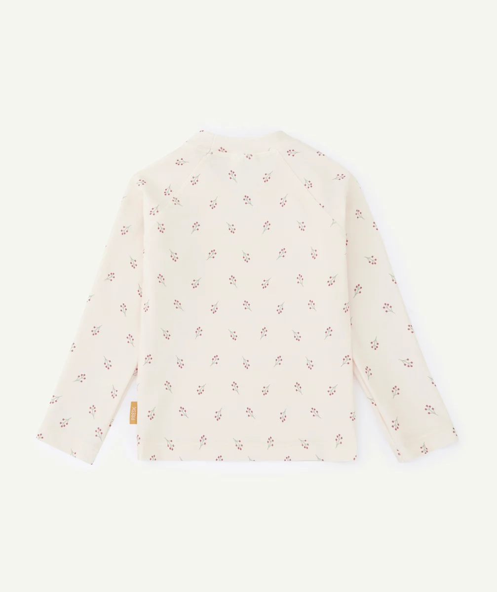 FRESKT-SHIRT ANTI UV ROSE PÂLE PETITES BAIES