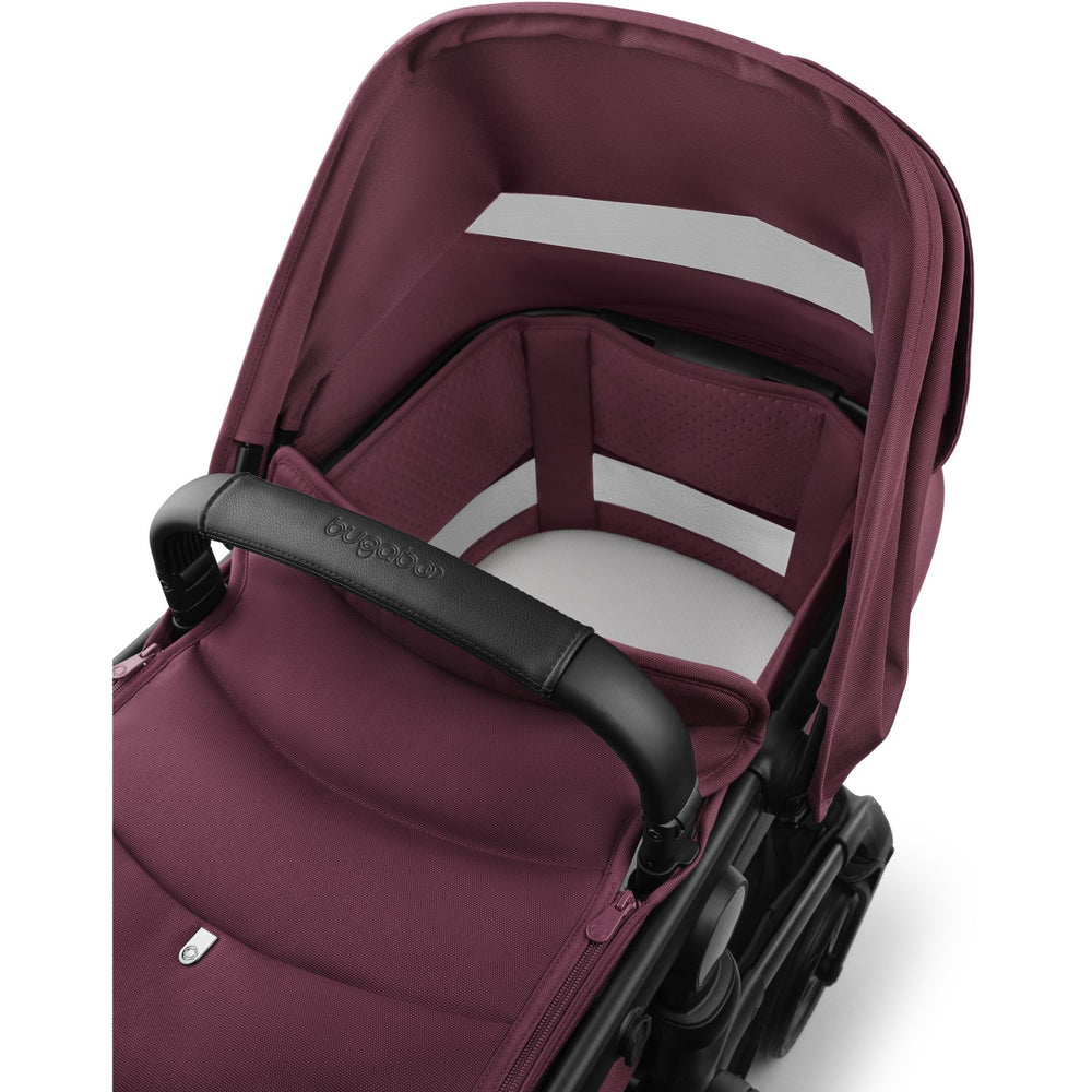 Køb Bugaboo Fox 5 Renew Complete Black/Dark Cherry-Dark Cherry
