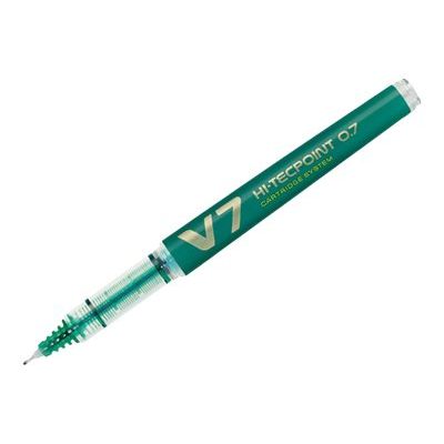 Pilot Hi-Tecpoint V7 - Roller rechargeable - 0,7 mm - vert
