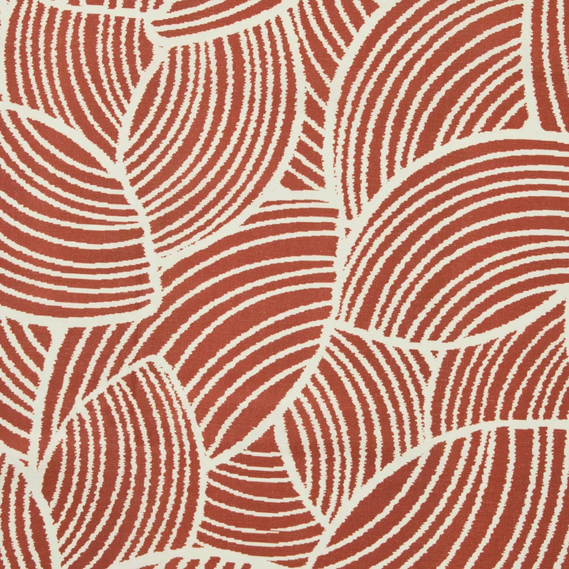 Nappe rectangulaire coton enduit (150 x 250 cm) Sarah Terracotta