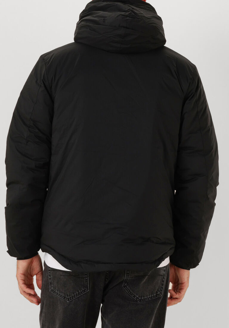 zwarte canada goose gewatteerde jas lodge hoody r black disk
