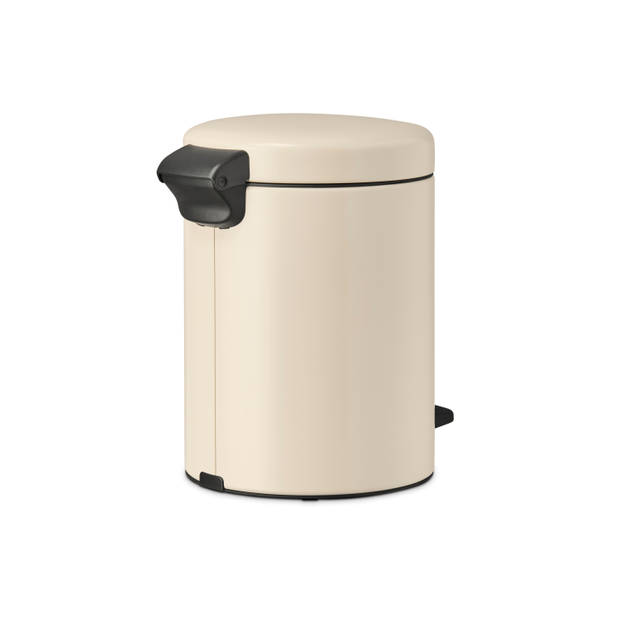 Brabantia NewIcon pedaalemmer 5 liter met kunststof binnenemmer - Soft Beige