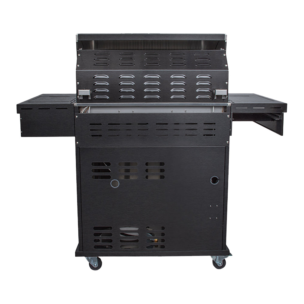 Boretti Imperatore Nero Gasbarbecue - 4 Branders