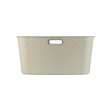Curver Softex Wasmand 45L - Krijtwit