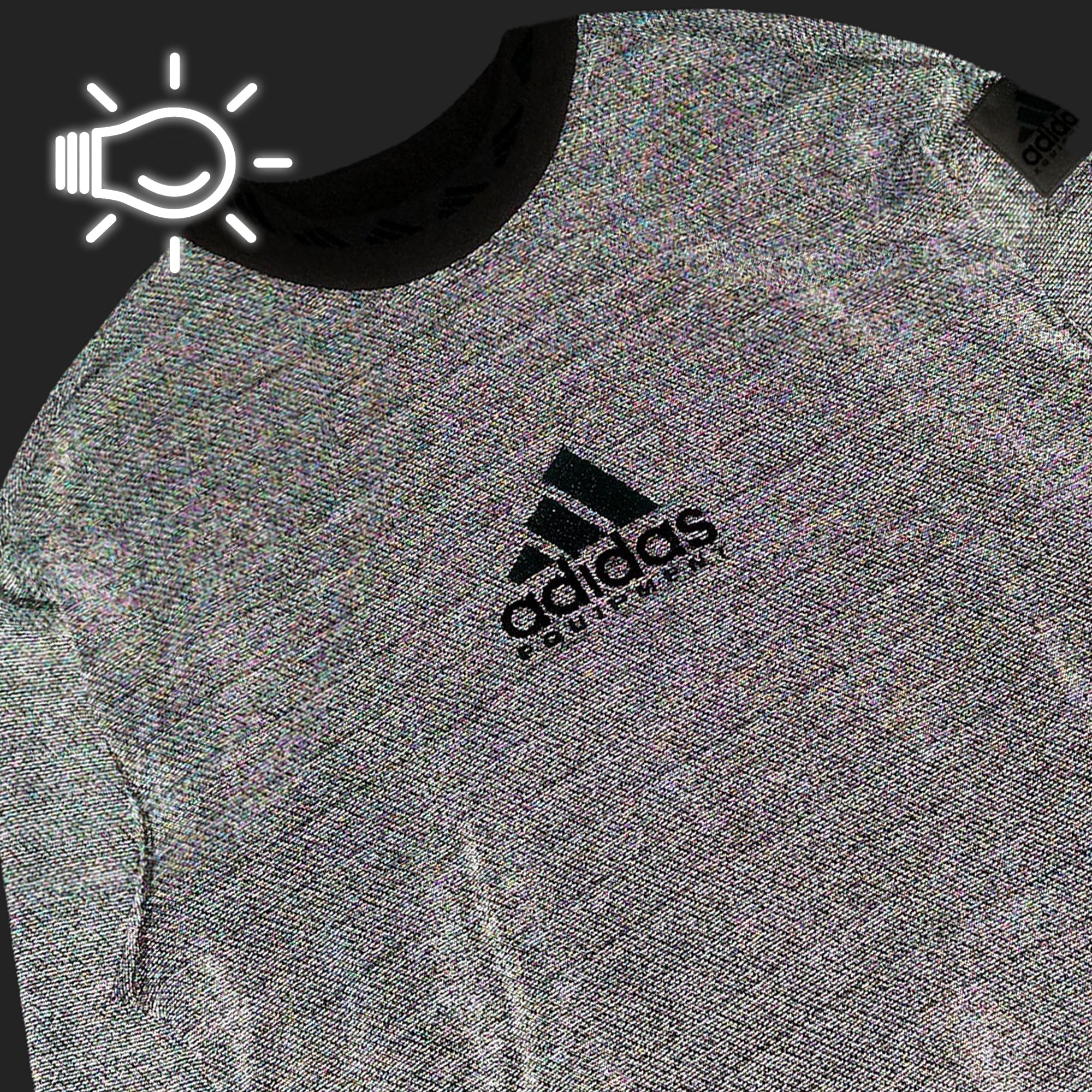 adidas<br>Equipment Reflective Crew Neck Sweatshirt