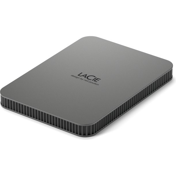 LaCie Mobile Drive Secure disque dur externe 2 To USB Type-C 3.2 Gen 1 (3.1 Gen 1) Gris