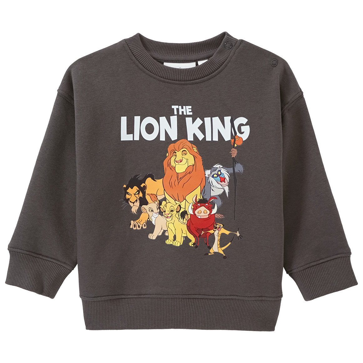 Topomini Der König der Löwen Sweatshirt dunkelgrau