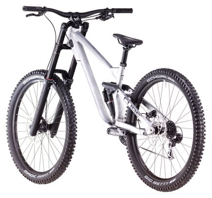 VTT Tout-Suspendu Cube Two15 Pro 27.5 Sram GX DH 7V 27.5'' Argent Rawmetal 2025