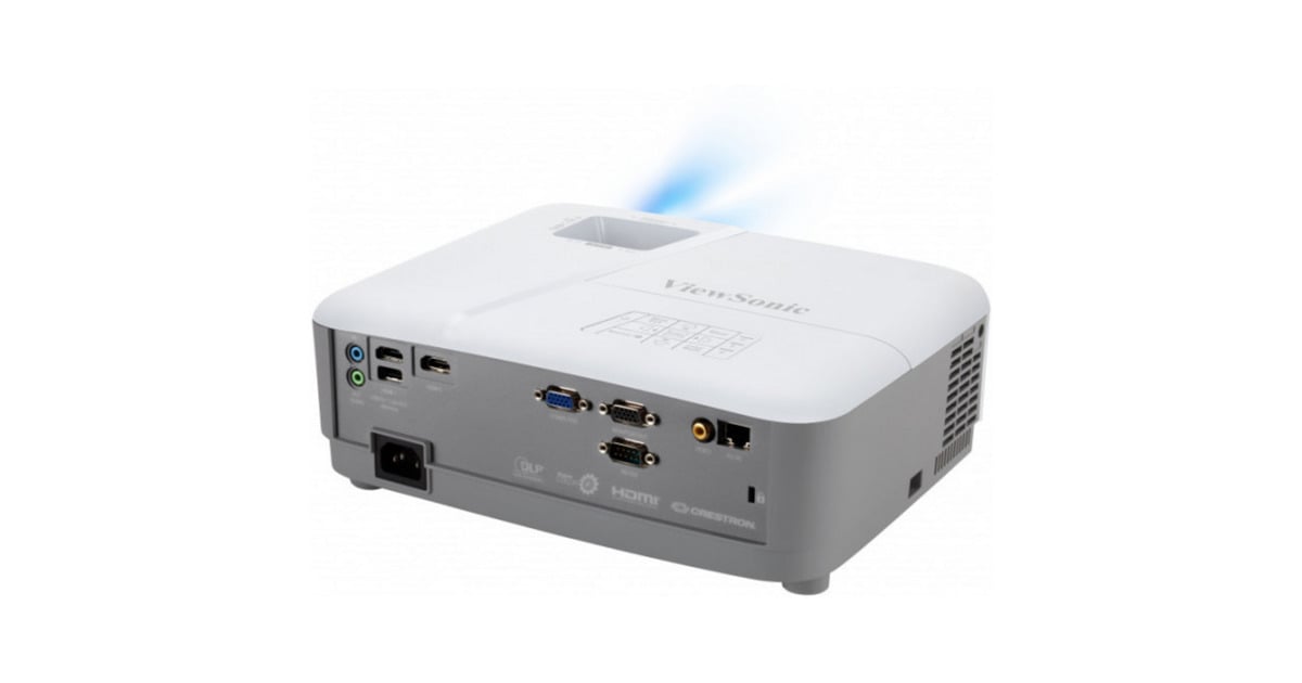 ViewSonicPG707W WXGA DLP-projector   (Wit, 4000 ANSI Lumen, voor zakelijk en onderwijs)