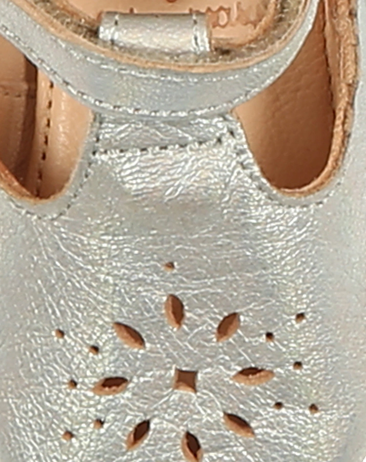 Krabbelschuhe LILLYP in silber metallic