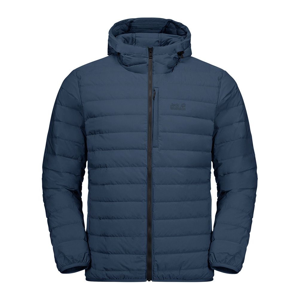 Jack Wolfskin GLOWING MOUNTAIN - Doudoune Homme thunder blue