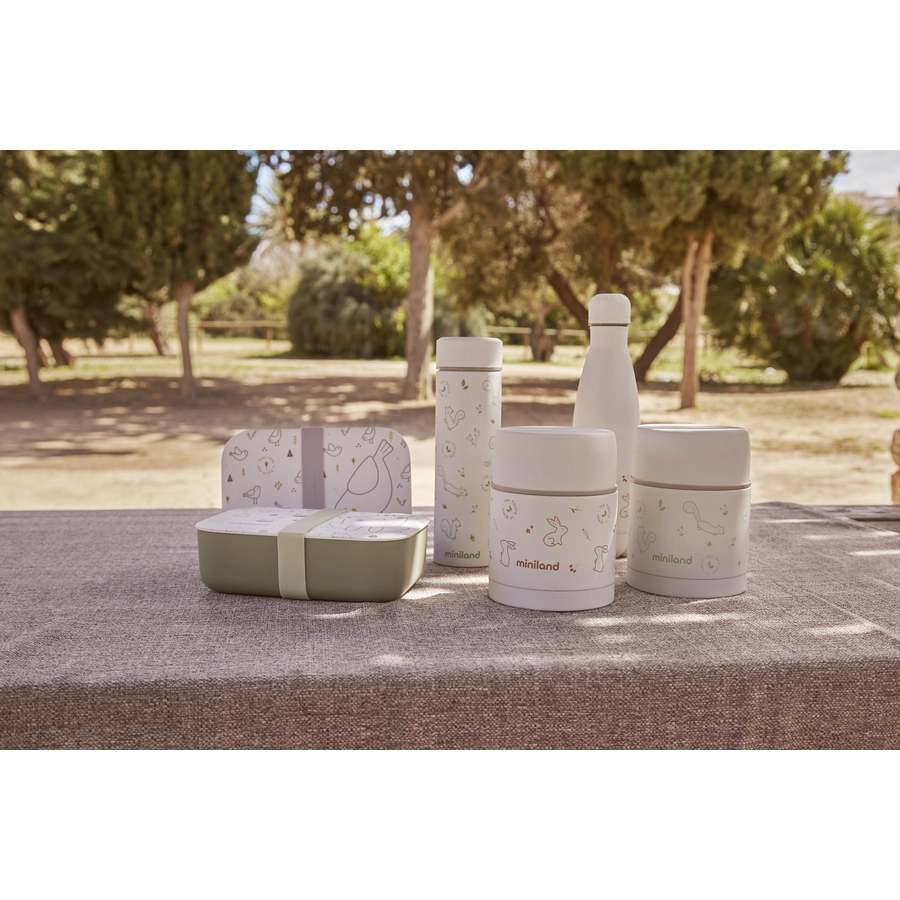 miniland Thermobehälter natur food thermos grün 600 ml