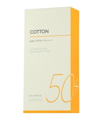 Missha All Around Safe Block Cotton Sun SPF 50+/PA++++ 50ml