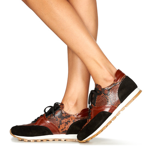 JB Martin - GLOIRE - MIX VELOURS NOIR / PYTHON